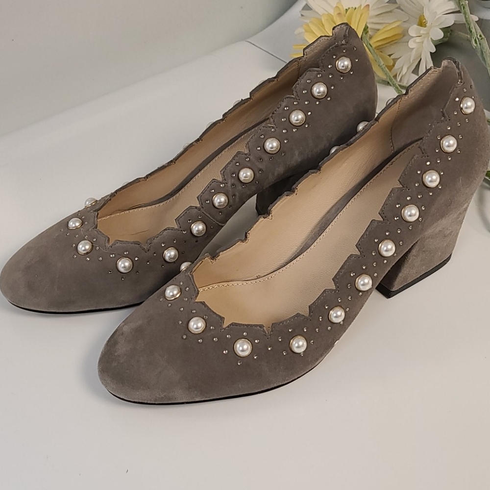 Botkier heels - gray suede